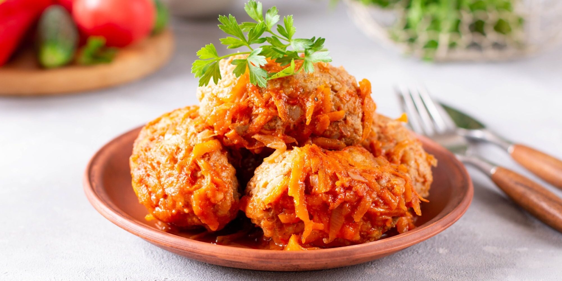 Ленивые голубцы с куриным фаршем (в духовке)