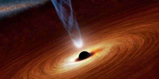 What happens if you fall into a black hole: radiation will kill a person