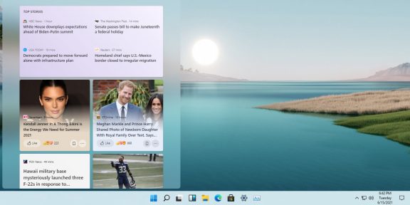 В Windows 11 появится поддержка виджетов от сторонних разработчиков