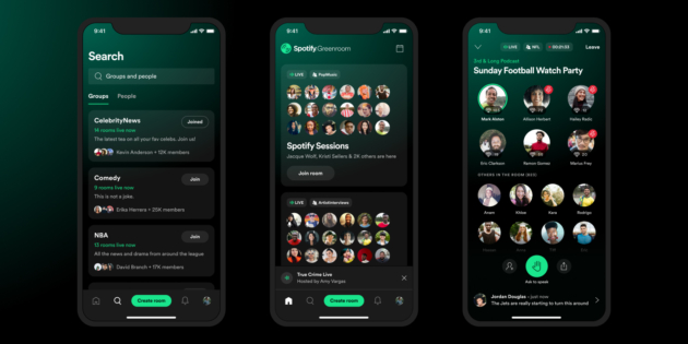Spotify Greenroom