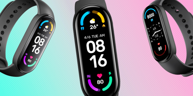 ����� Mi Band 6 � ������-�������, ������� ���������� ������ ����������� ���������