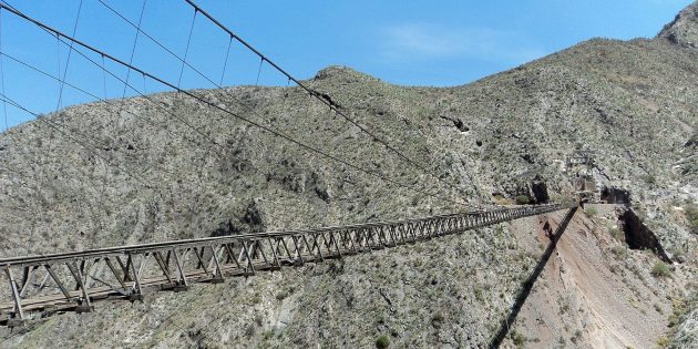 Самые страшные мосты: подвесной мост Охуэла