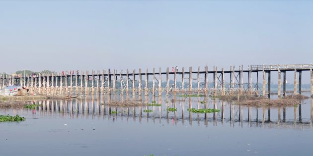 Самые страшные мосты: деревянный мост Убэйн