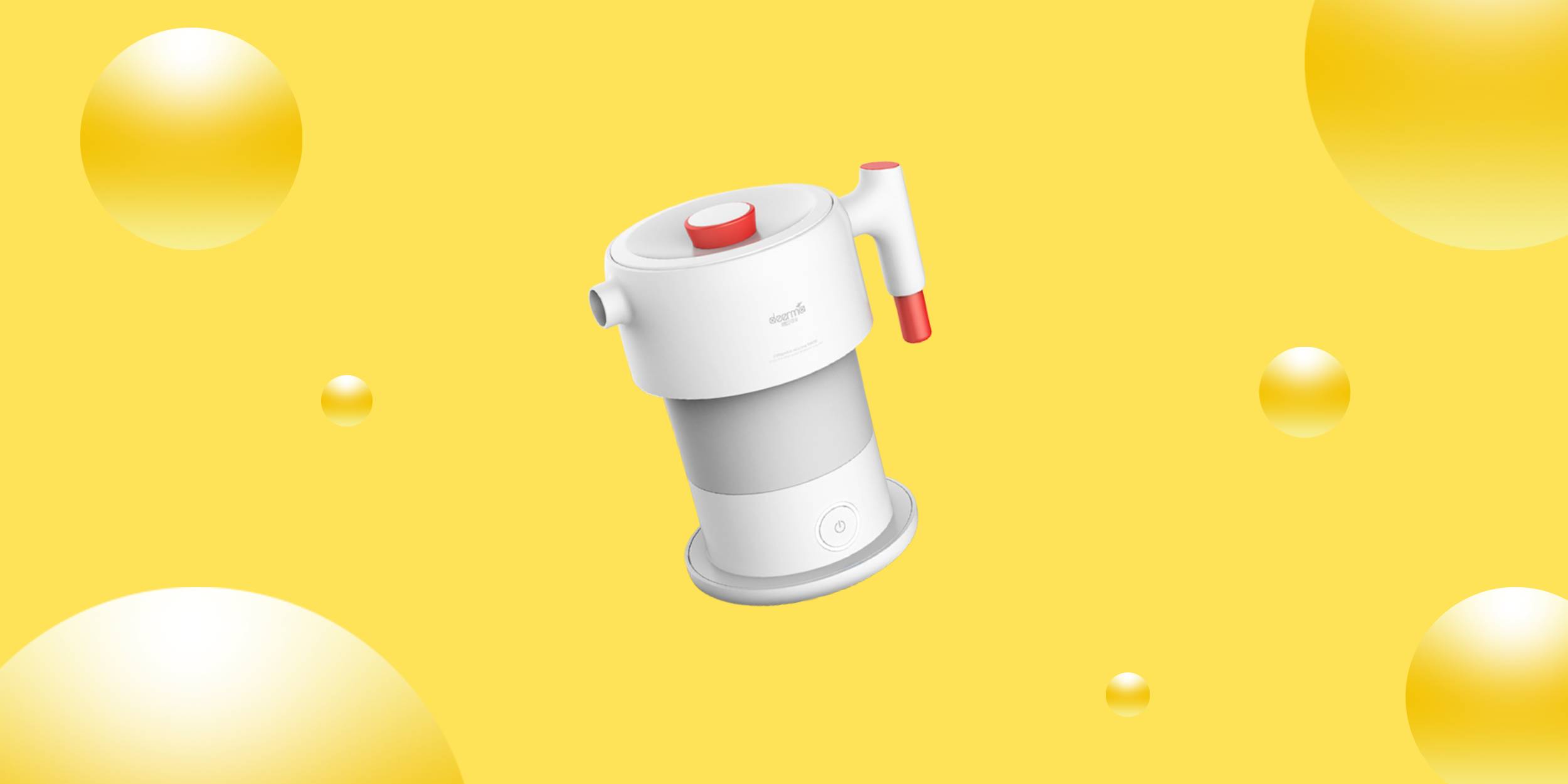 складной электрический чайник Deerma