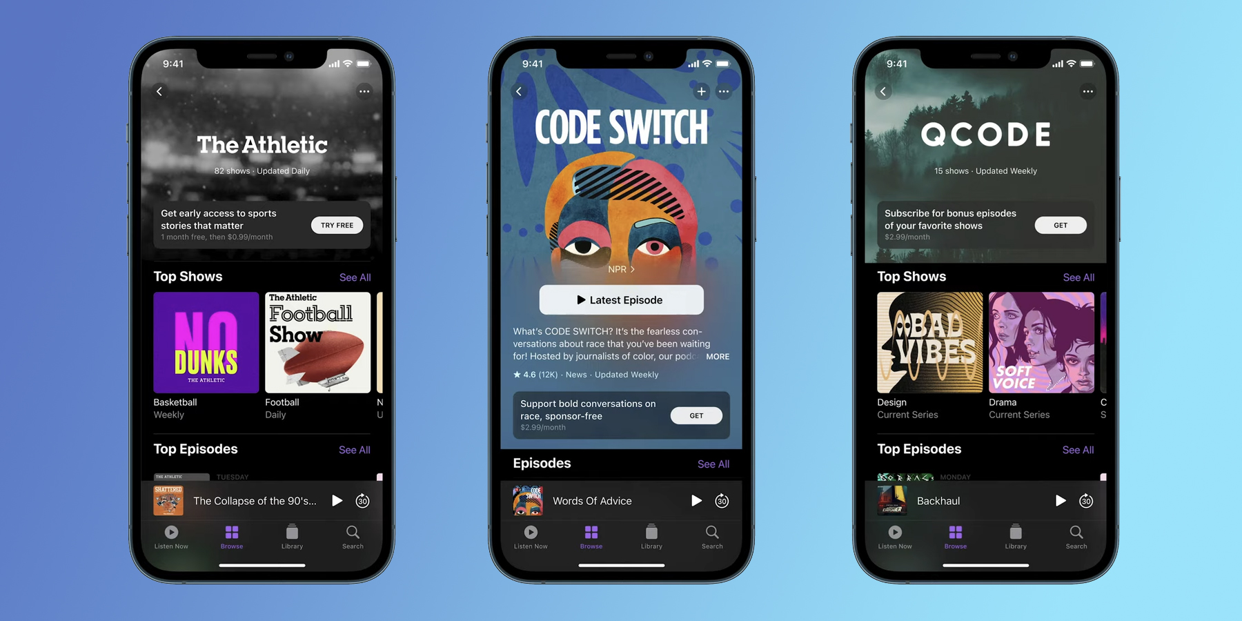 подкасты apple