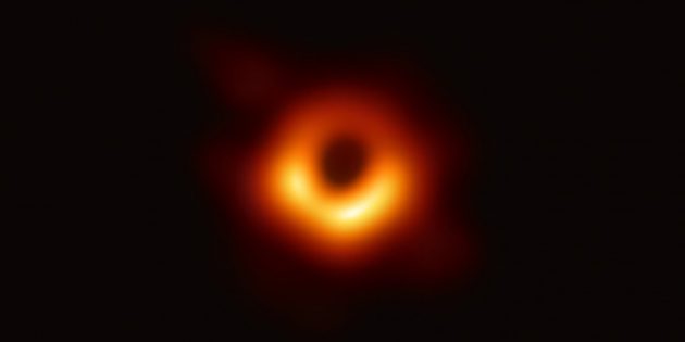 The first picture of a black hole