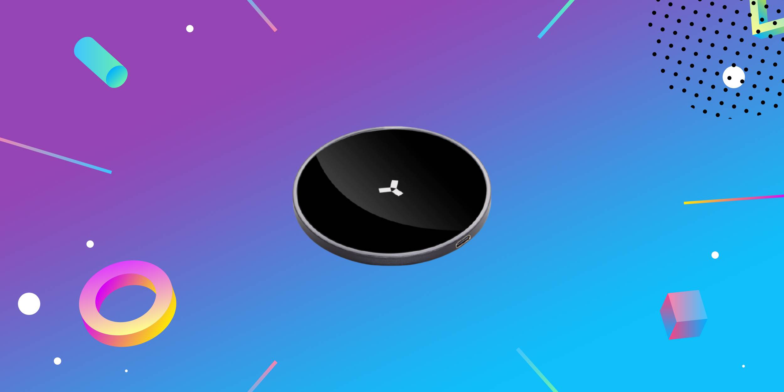 Беспроводное зарядное устройство Accesstyle Jade 15W