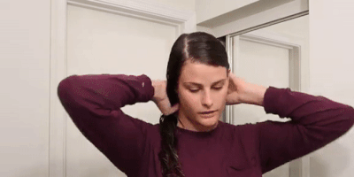 Как выпрямить волосы без утюжка с помощью невидимок