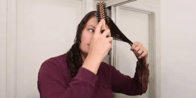 Как выпрямить волосы без утюжка с помощью невидимок