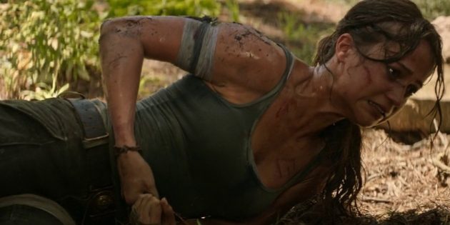 Кадр из фильма «Tomb Raider: Лара Крофт»