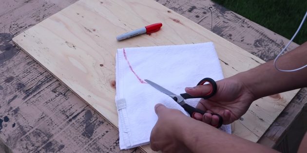 Как сделать вазон из бетона и полотенец своими руками: отрежьте лишнее