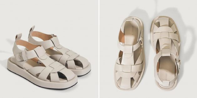 Летняя обувь: женские сандалии с ремешками