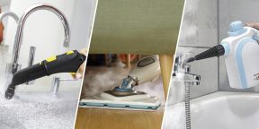 8 мощных пароочистителей для уборки дома