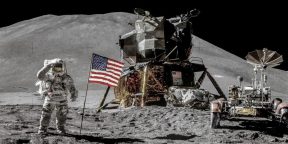 Историк восстановил 10 легендарных фото лунных миссий программы «Аполлон»