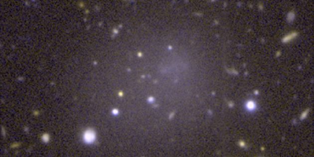 Странные астрономические объекты: ископаемая галактика