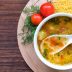 Куриный суп с вермишелью и помидорами