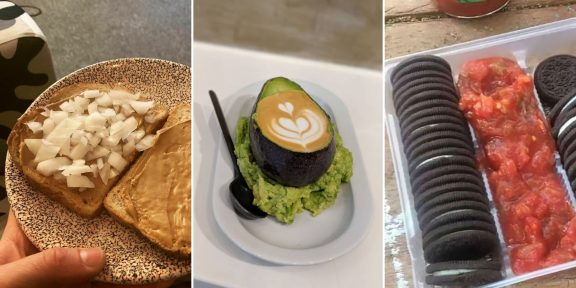 Шоколадный бекон и латте с авокадо: 12 сомнительных сочетаний еды от пользователей Сети