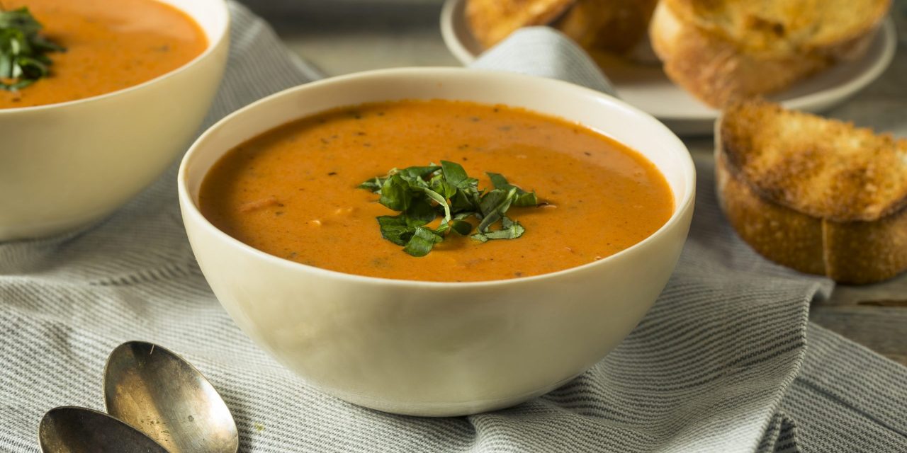 Суп без кастрюли? Легко! Попробуйте этот томатный суп с сыром