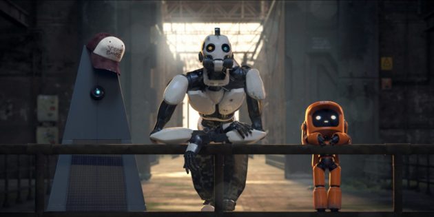 Кадр из мультсериала Дэвида Финчера «Любовь, смерть и роботы»