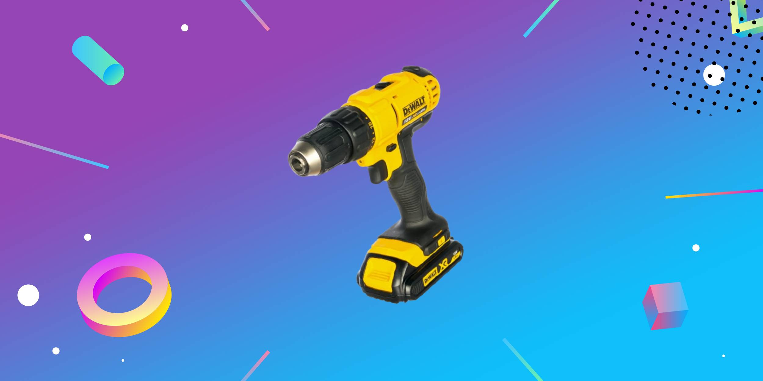 Аккумуляторная дрель-шуруповёрт DeWalt