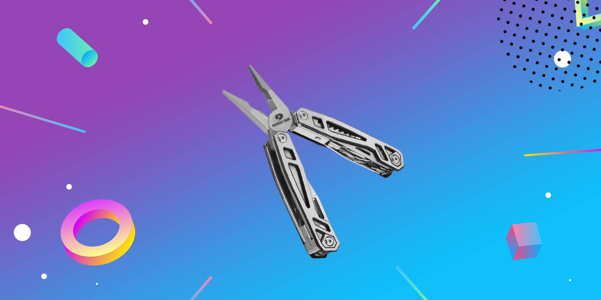 Мультитул Mossy Oak с набором бит