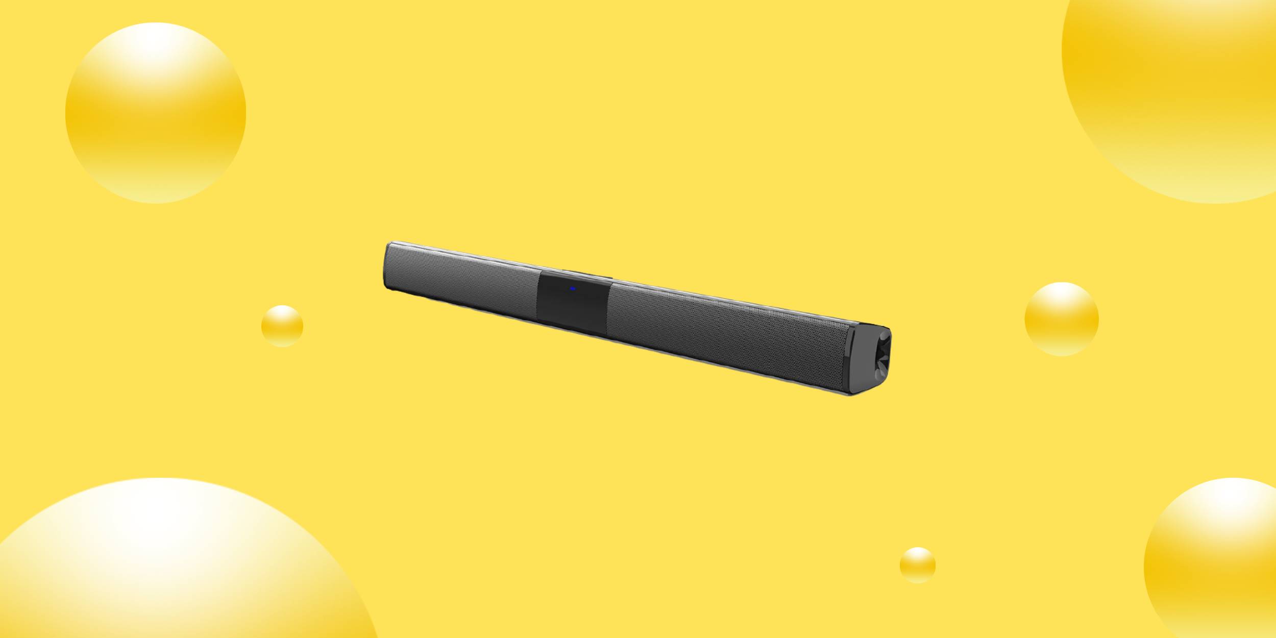 Компактный саундбар мощностью 25 Вт