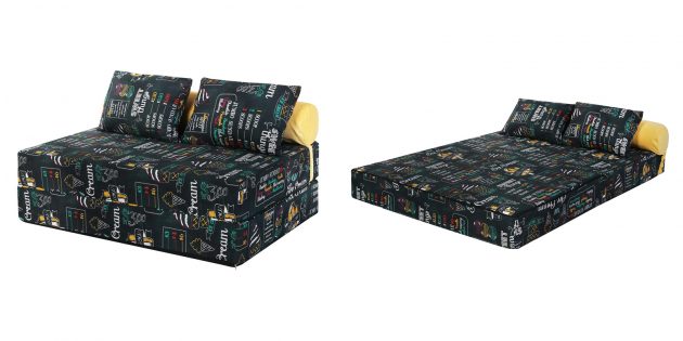 Бескаркасная мебель: диван-кровать PuzzleBag