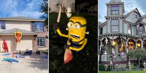 Хеллоуин с размахом: 15 фото домов и дворов настоящих фанатов праздника