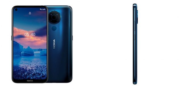 Лучшие дешёвые смартфоны: Nokia 5.4