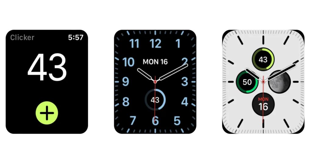 Приложения для Apple Watch: Clicker