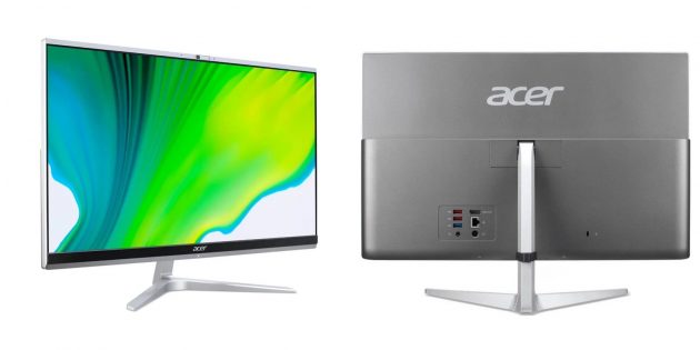 Моноблоки для работы и развлечений: Acer Aspire C24-1650