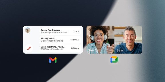 Google анонсировал новый удобный виджет Gmail и режим «картинка в картинке» в Meet на iOS