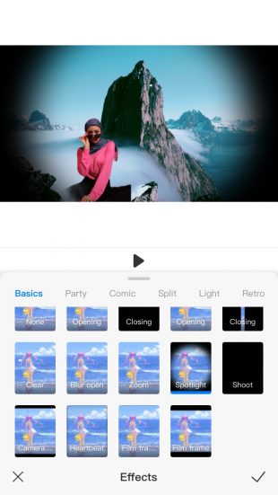 Cooclip для iOS — мощный видеоредактор со встроенной галереей музыки, шаблонов и графики