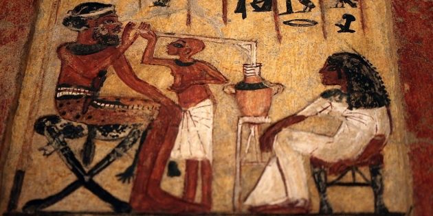 В Египте было пиво с комочками
