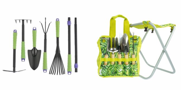 What to give grandma for the New Year: a set of garden tools