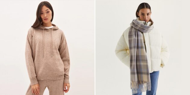 What to give a girl for the New Year: cozy clothes 