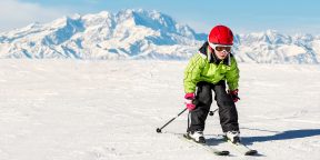 Горные лыжи: обучение детей