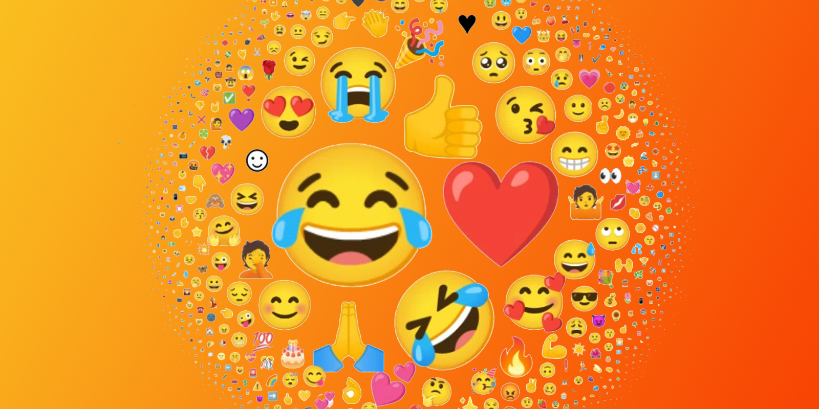 самые популярные эмодзи