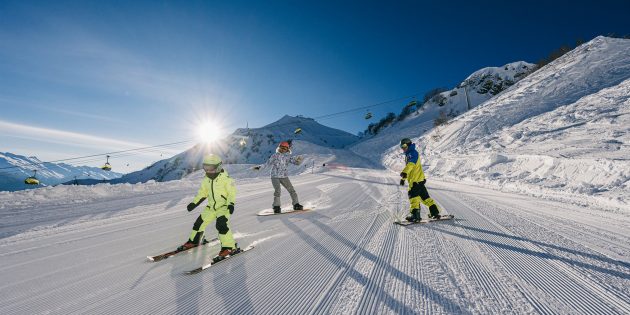 Горные лыжи: обучение детей. Проведите каникулы в горнолыжном кемпе