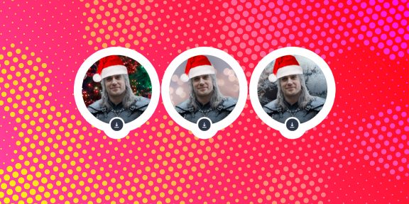 Christmas Avatar Maker поможет сделать новогоднее фото профиля для соцсетей