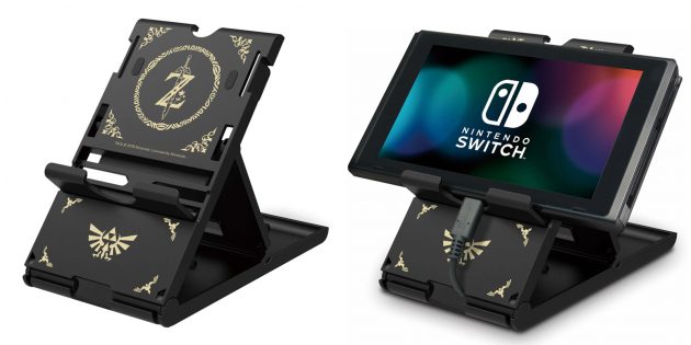 Аксессуары для Nintendo Switch: подставка Hori PlayStand Zelda Edition