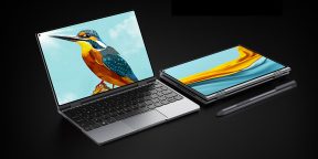 Chuwi представила первый в мире ноутбук с отверстием в экране