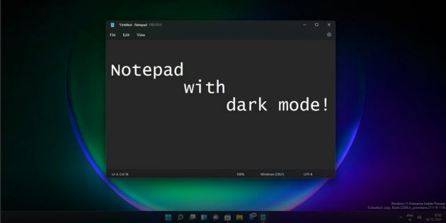 notepad windows 11