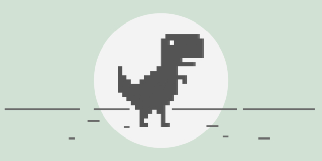 Dinosaur Game � ���� � ������������ �� Chrome � ��������� �����, ��������� � ������ �������