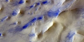 На Марсе обнаружили следы «пылевых дьяволов»