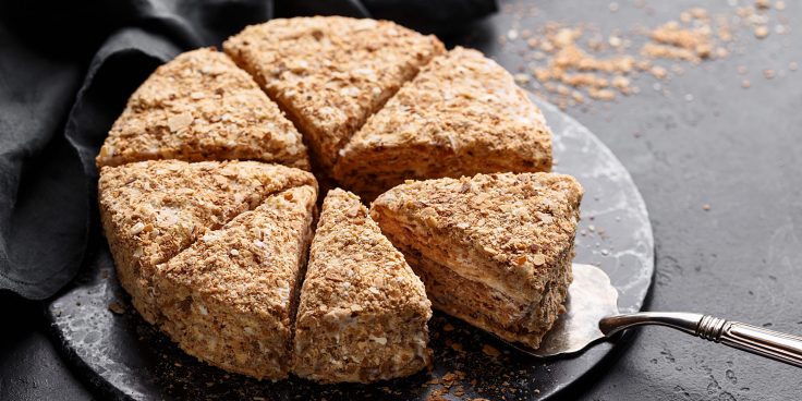 Торт на кефире — популярные пошаговые рецепты