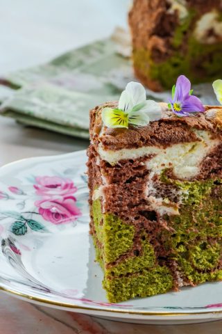Камуфляжный кекс — яркий десерт на 23 Февраля