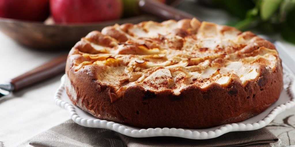 Пирог с творогом и яблоками: пошаговый рецепт
