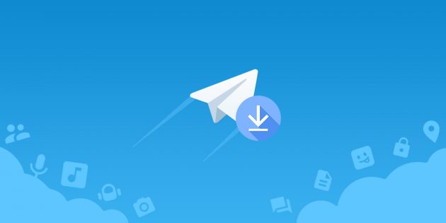 Telegram менеджер загрузок