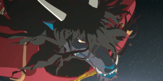 Кадр из аниме «Красавица и дракон»